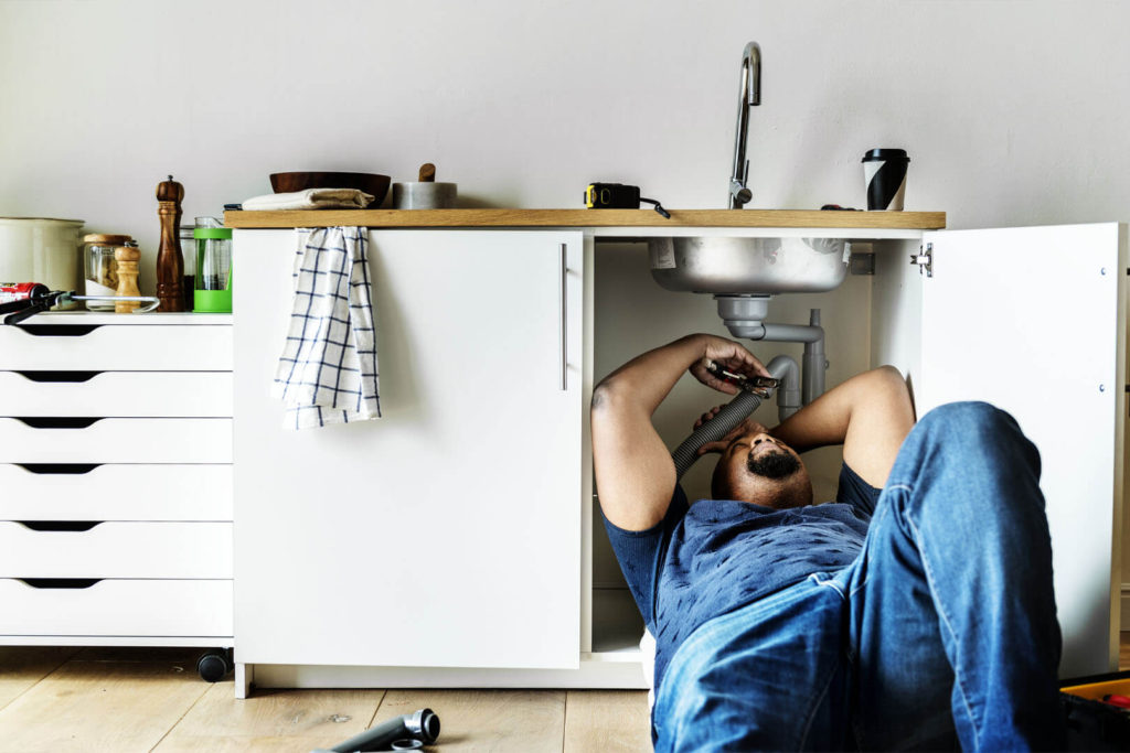 Kitchen plumbing repair