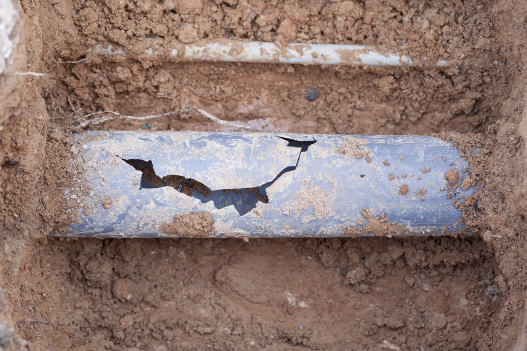 Sewer and water line repair
